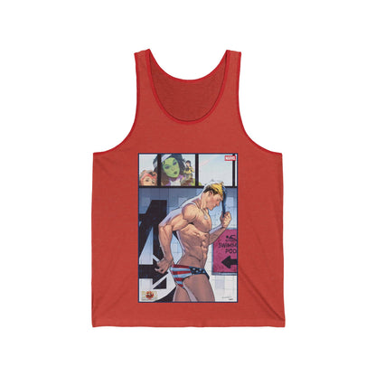 Captain America Swimsuit Jersey Tank