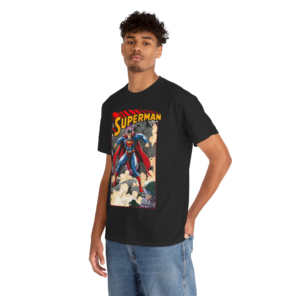 Superman T-Shirt - Tom Grummett Art - DC Comics