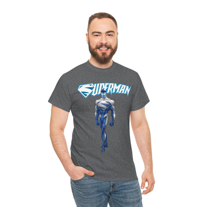 Superman T-Shirt - Clark Kent - Man of Steel - DC Comics - Electric Superman 1990s Storyline