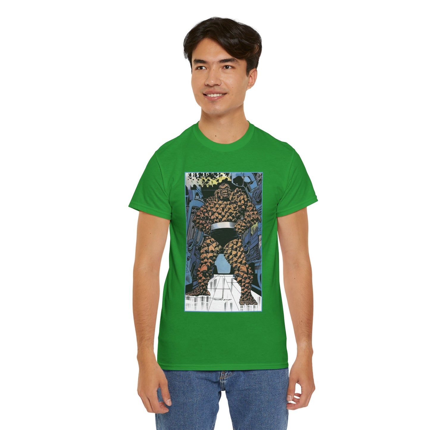 The Thing T-Shirt - Keith Pollard Art - Fantastic Four Pin-Up - Marvel Comics