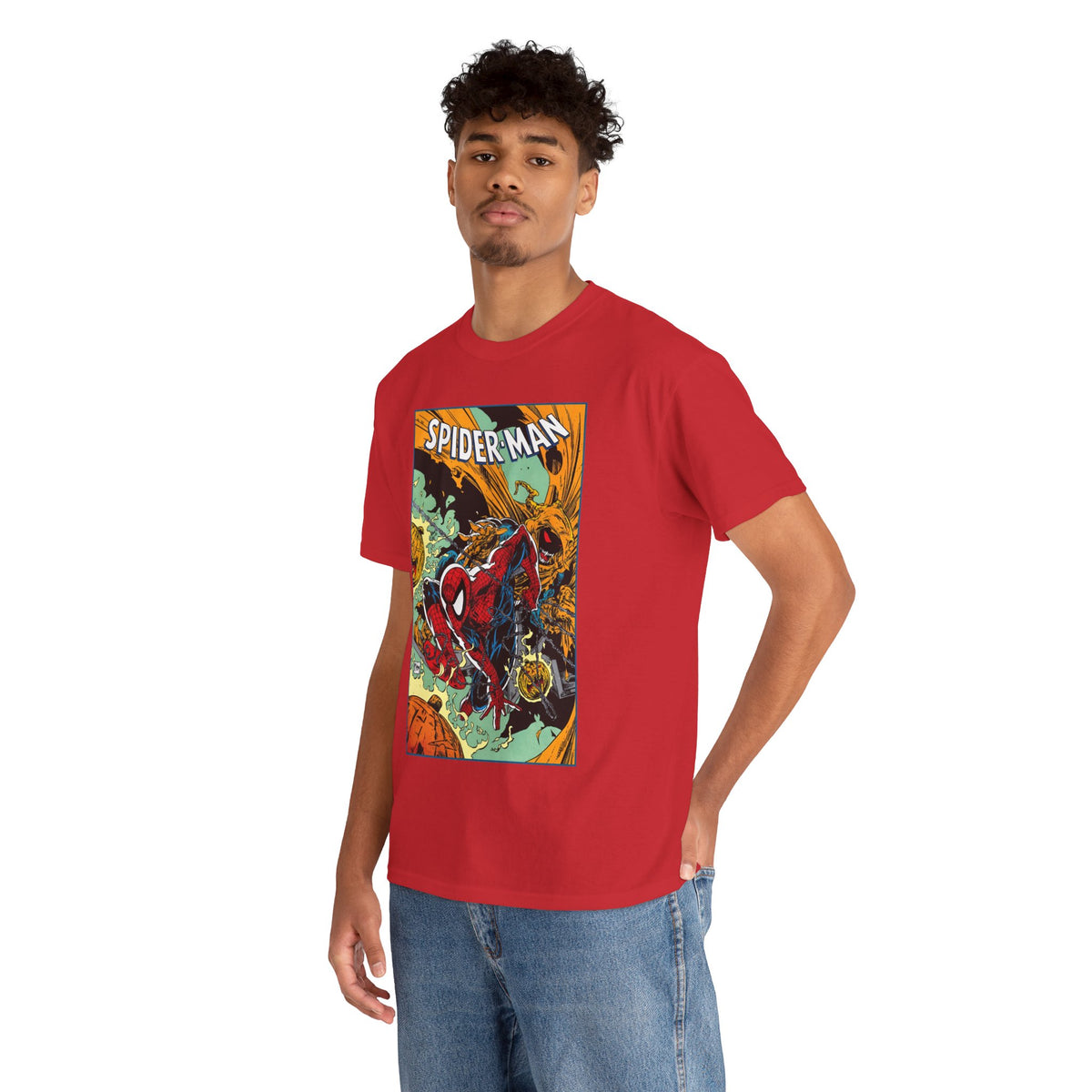 Spider-Man Vs Hobgoblin T-Shirt - Todd McFarlane Art - Marvel Comics