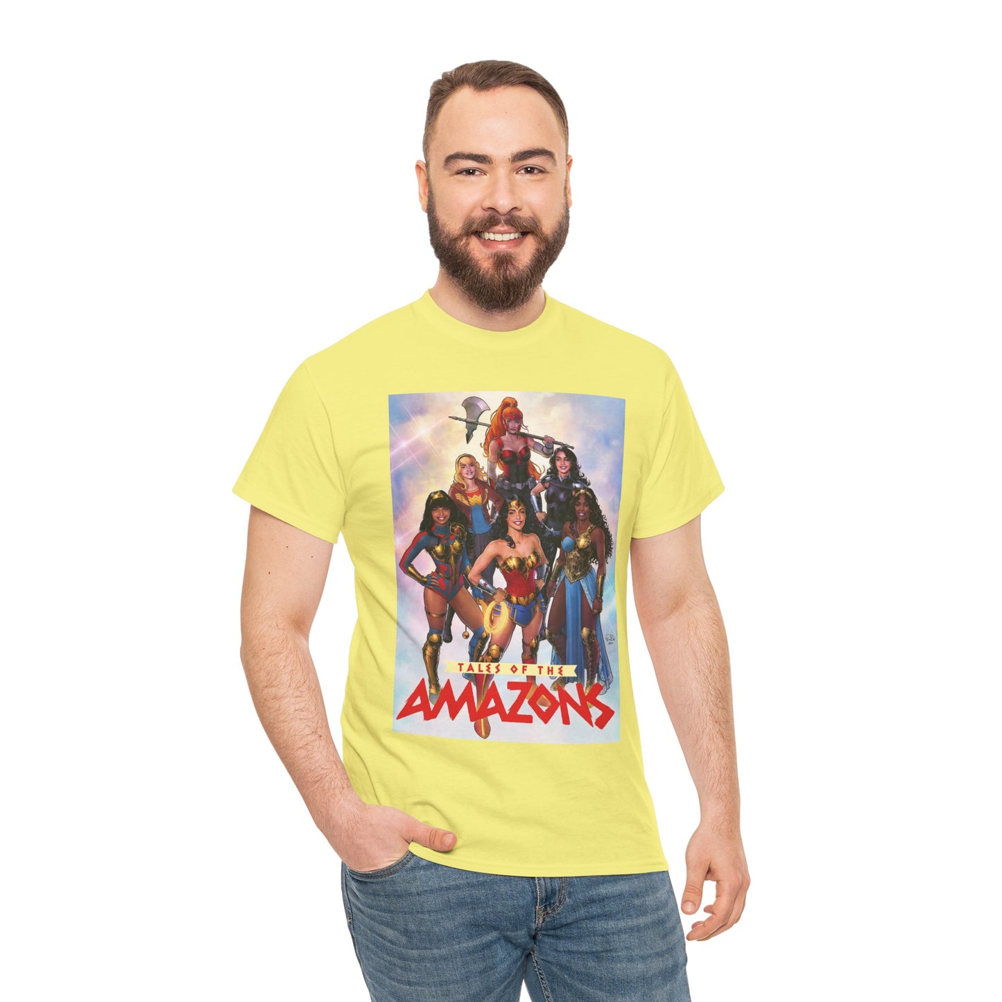 Tales of the Amazons T-Shirt - Nicola Scott Art - Wonder Woman, Wonder Girl, Troia, Nubia, Artemis, Queen Hippolyta, Yara Flor, Donna Troy - DC Comics