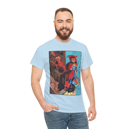 John Constantine & Dr. Strange T-Shirt - DC & Marvel Comics