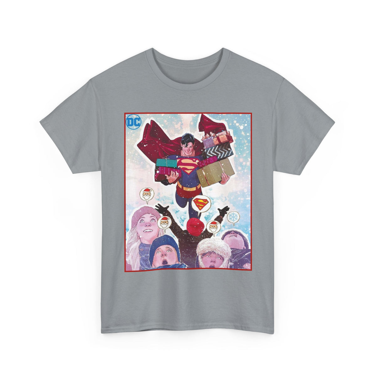 Superman Santa T-Shirt - Mitch Gerads Art - DC Comics