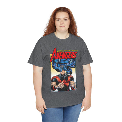 Avengers T-Shirt - George Perez Art - Wonder Man & Beast (Simon Williams & Hank McCoy) - Marvel Comics