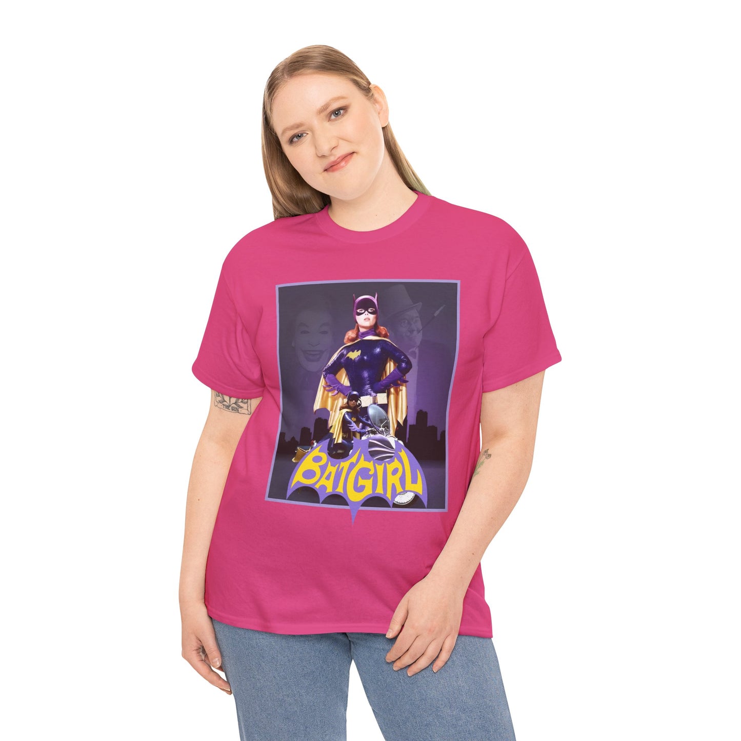 Batgirl 66 T-Shirt - Yvonne Craig - DC Comics - 1960s TV - Batman, Bruce Wayne, Joker, Penguin