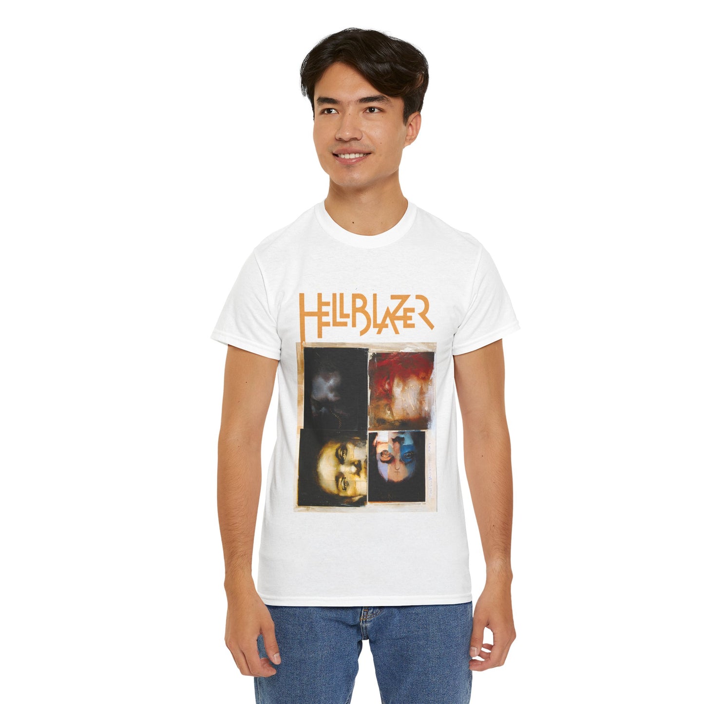 John Constantine Hellblazer T-Shirt - Dave McKean Art - DC Comics, Vertigo