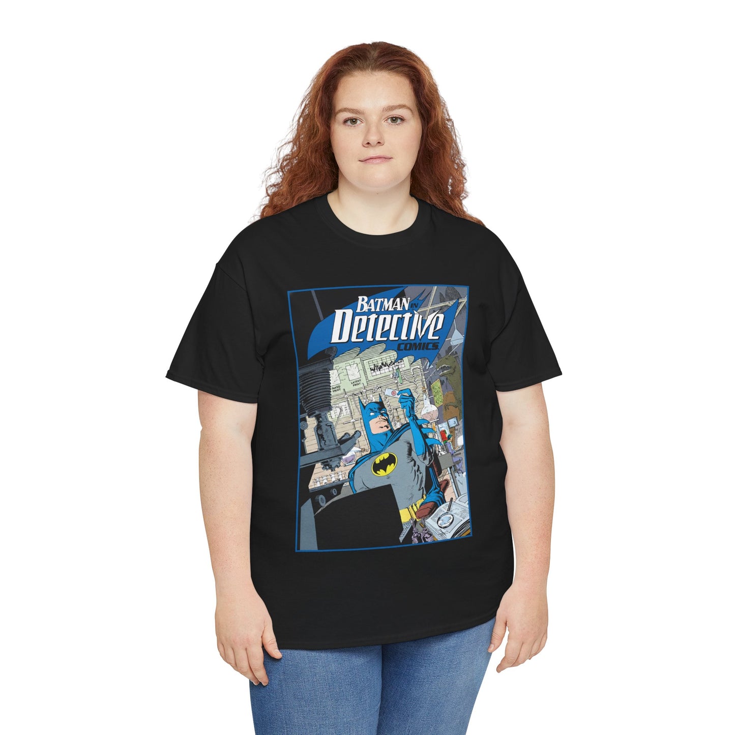 Detective Comics #619 T-Shirt - Norm Breyfogle Art - Batman in His Lab - DC Comics