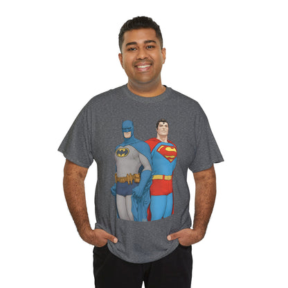 Batman & Superman T-Shirt - Frank Quitely Art - World's Finest Variant Cover Art - DC Comics
