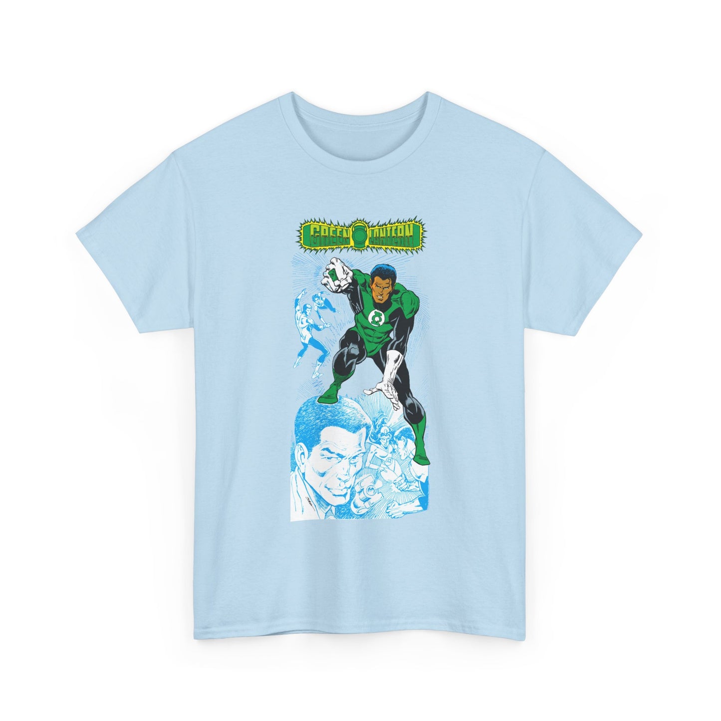 John Stewart Green Lantern T-Shirt - Joe Staton Art - Who's Who in the DC Universe Art - Sector 2814 - DC Comics