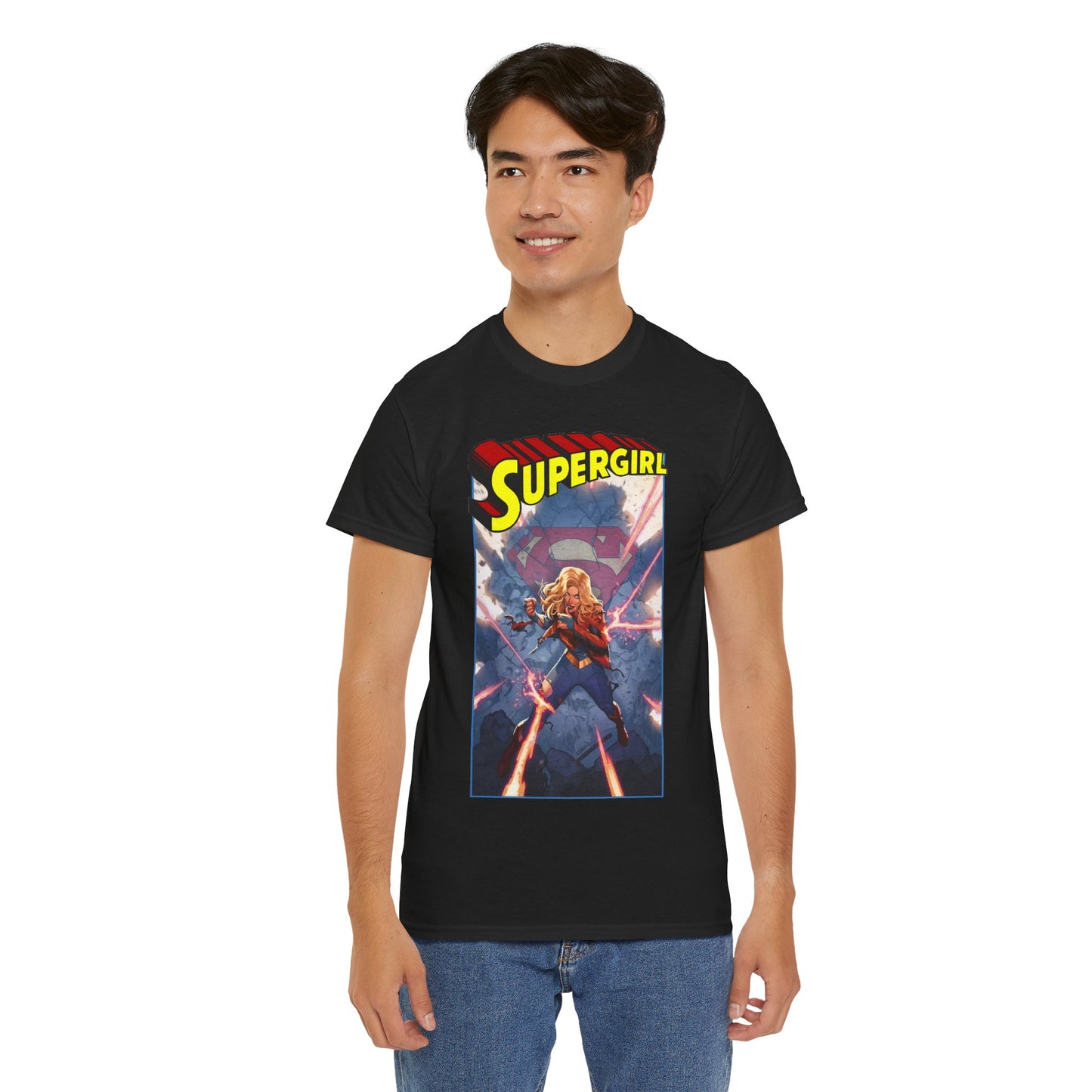 Supergirl T-Shirt - Jamal Campbell Art - DC Comics - Maid of Might, Kara - Upcoming 2026 Movie - James Gunn