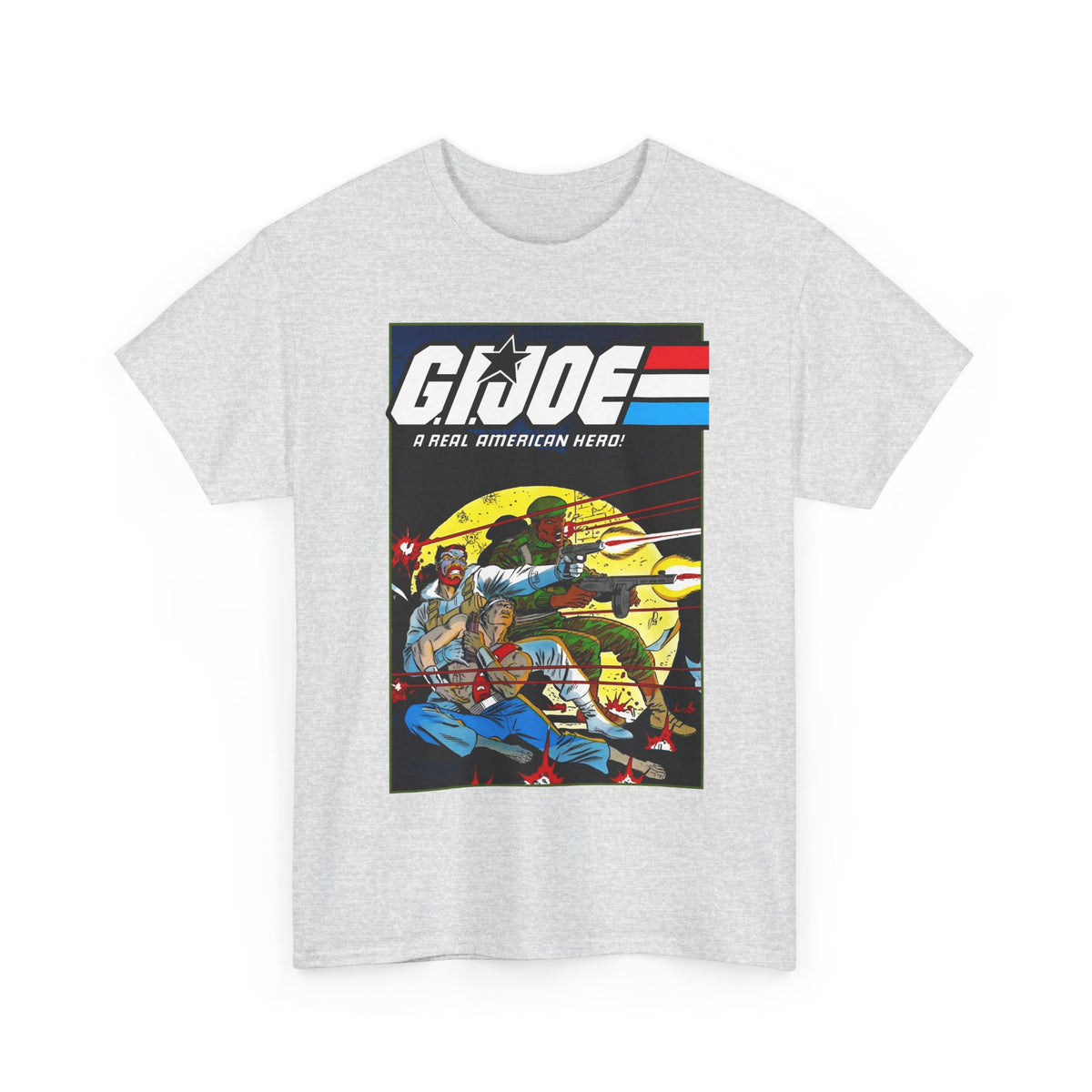 G.I. Joe T-Shirt - Mike Zeck Art - Stalker, Snow Job and Quick Kick - #61 Cover Art - Marvel Comics