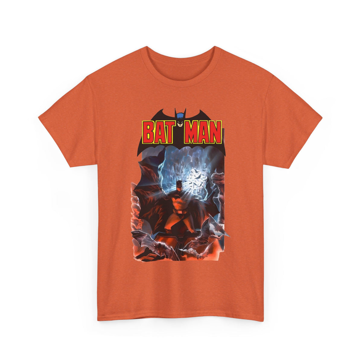 Batman T-Shirt - Alex Ross Art - Dark Knight Detective - Gotham Protector - DC Comics