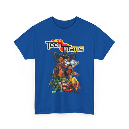 Teen Titans T-Shirt - Michael Turner Art - Cyborg, Raven, Wonder Girl, Superboy, Robin, Starfire - DC Comics