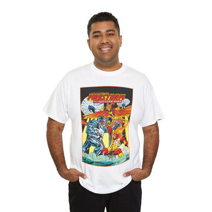 Fury of Firestorm T-Shirt - DC Comics - Firehawk, Tokamak - Annual #1 Art