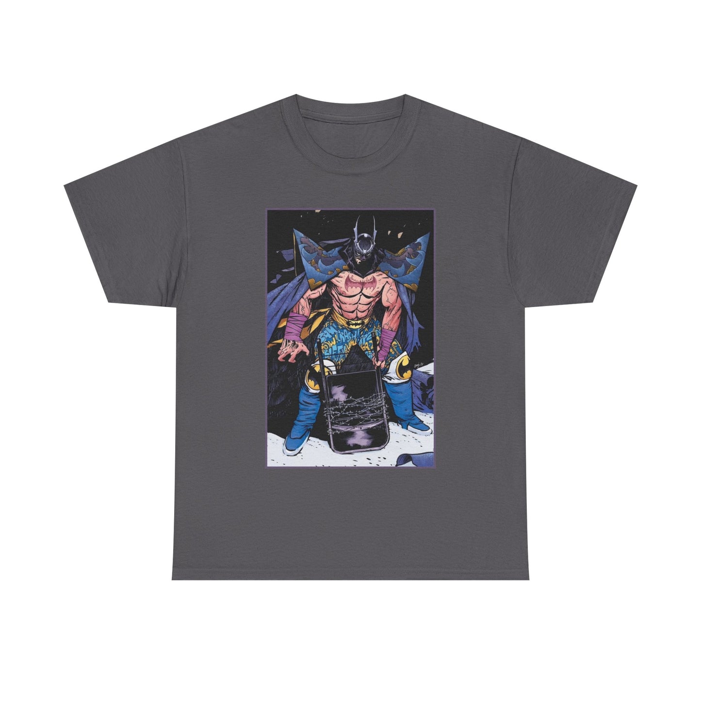 Batman T-Shirt - Daniel Warren Johnson Art - Luchador-Style Mask - DC K.O. #4 Cover Art - DC Comics