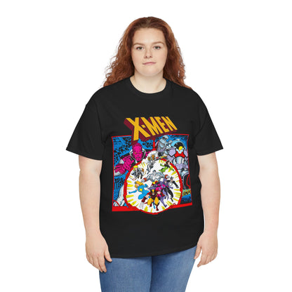 Uncanny X-Men T-Shirt - Arthur Adams Art - Wolverine, Havok, Rogue, Colossus, Psylocke, Longshot, Storm, Dazzler - High Evolutionary - Marvel Comics