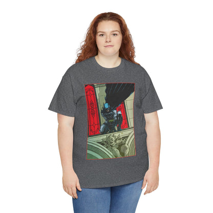 Batman T-Shirt - Cully Hamner Art - Batman Allies Secret Files Cover - Gotham Protector - And a Gargoyle! - DC Comics