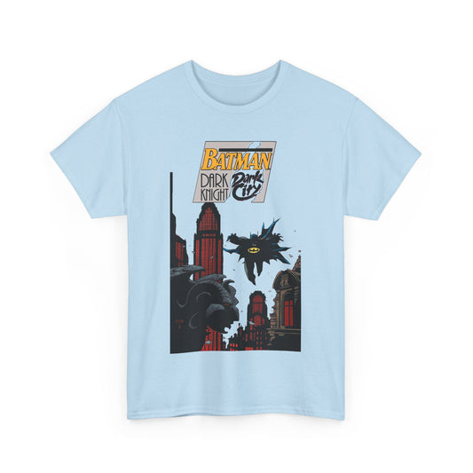 Batman: Dark Knight, Dark City T-Shirt - Mike Mignola Art - Gotham City, Bruce Wayne - 1990s Cover Art - DC Comics