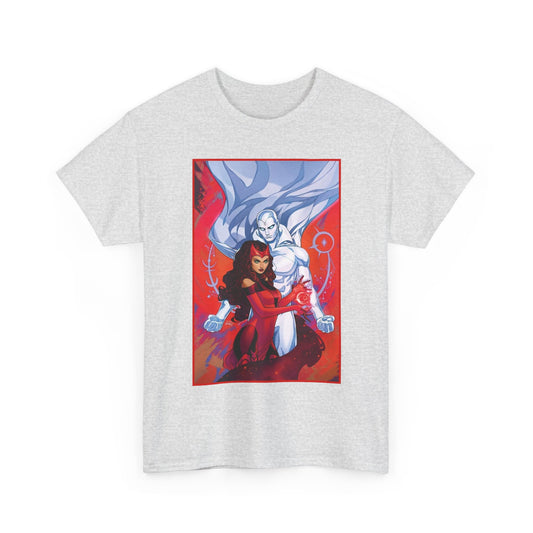 Scarlet Witch & Vision T-Shirt - Russell Dauterman Art - Avengers Members - Marvel Comics
