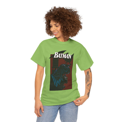Batman T-Shirt - Kelley Jones Art - 1990s Dark Knight Detective Artwork - Perched on a Gargoyle - DC Comics