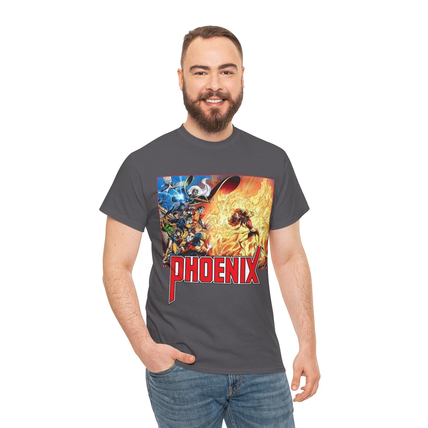 Phoenix T-Shirt - John Byrne Art - Untold X-Men Story - Jean Grey - Marvel Comics - Cyclops, Wolverine