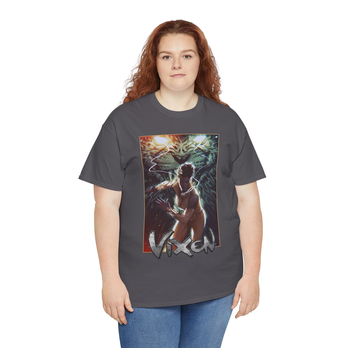 Vixen T-Shirt - Taurin Clarke Art - DC Comics