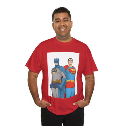 Superman & Batman T-Shirt - Frank Quitely Art - World's Finest Variant Cover Art - DC Comics
