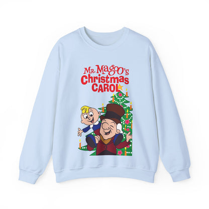 Mr. Magoo's A Christmas Carol Heavy Blend Crewneck Sweatshirt - Festive Holiday Cartoon Special