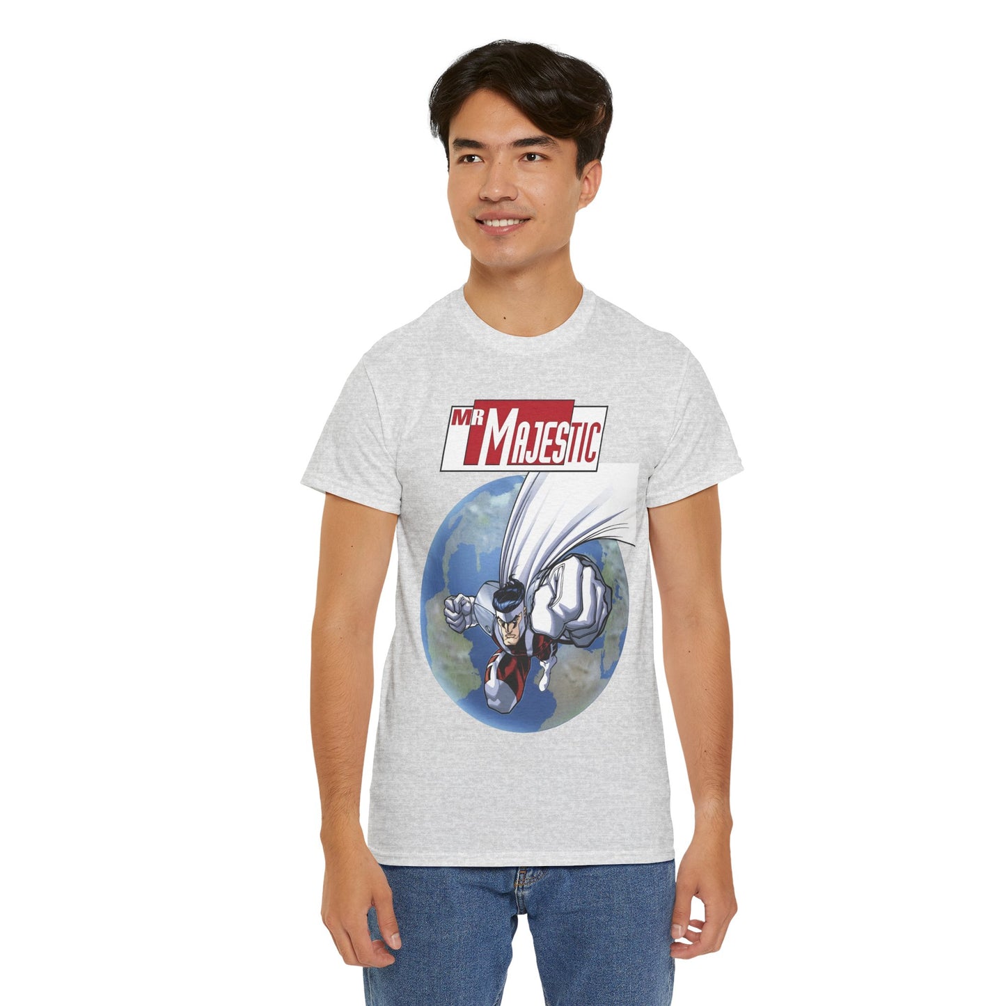 Mr. Majestic T-Shirt - Ed McGuiness Variant Cover Art - DC/Wildstorm Comics