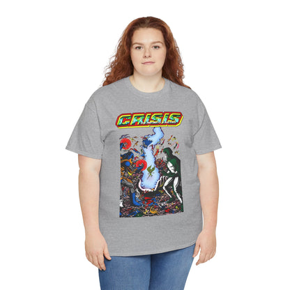 Crisis on Infinite Earths T-Shirt - George Perez Art - #10 Cover - Spectre Vs Anti-Monitor - DC Comics