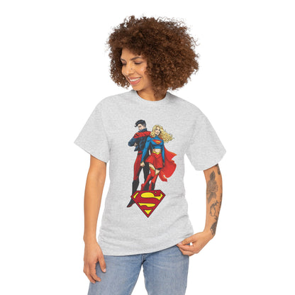 Supergirl & Superboy T-Shirt - Dan Mora Art - DC Comics