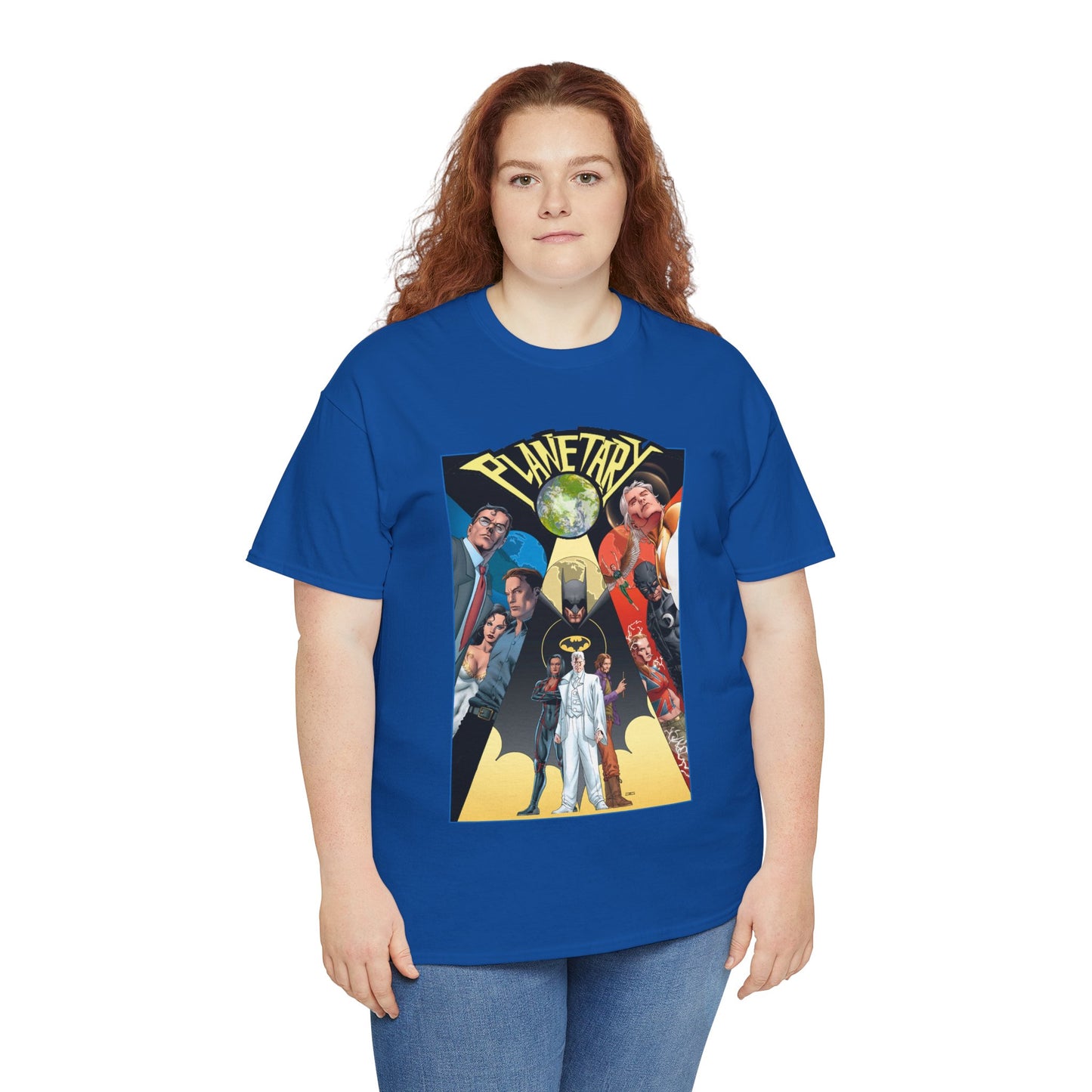 Planetary T-Shirt - The Drummer, Jakita Wagner & Elijah Snow - DC Comics/Wildstorm - Crossing Worlds - John Cassaday Art