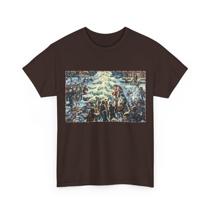 Wonder Woman Christmas T-Shirt - Steve Rude Art - DC Comics