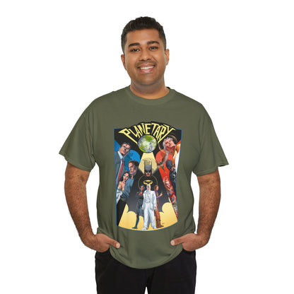 Planetary T-Shirt - The Drummer, Jakita Wagner & Elijah Snow - DC Comics/Wildstorm - Crossing Worlds - John Cassaday Art