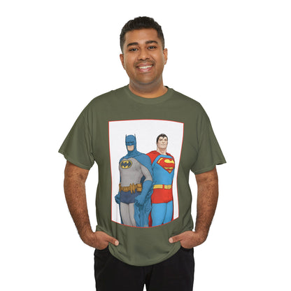 Superman & Batman T-Shirt - Frank Quitely Art - World's Finest Variant Cover Art - DC Comics