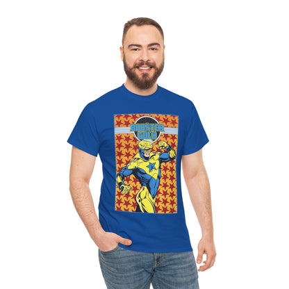 Booster Gold T-Shirt - Dan Jurgens Art - JLI Member - DC Comics