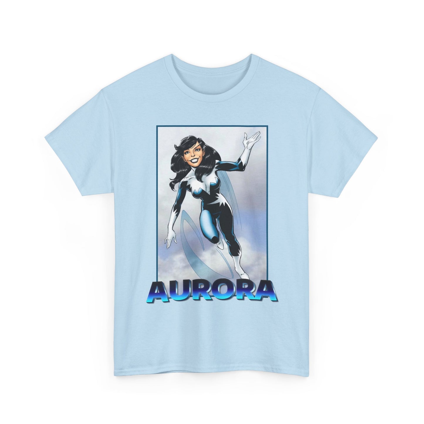 Aurora T-Shirt - John Byrne Art - Alpha Flight Member - Marvel Comics