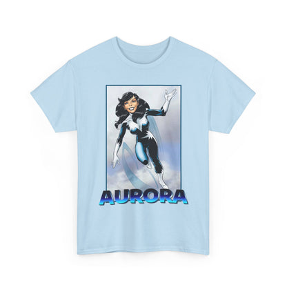 Aurora T-Shirt - John Byrne Art - Alpha Flight Member - Marvel Comics