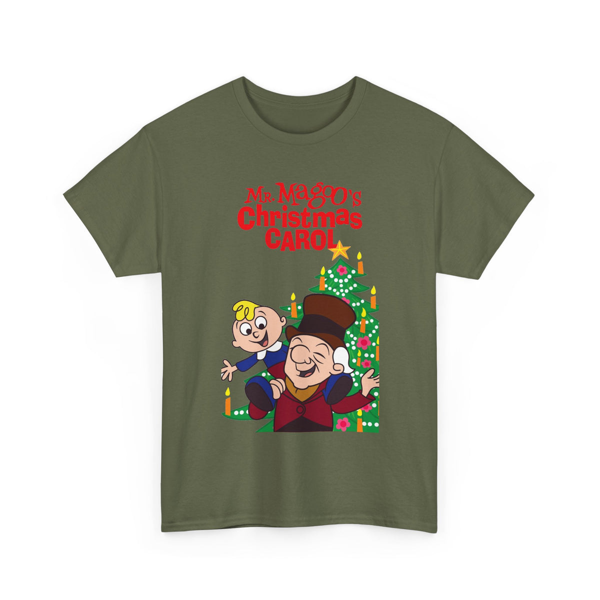 Mr. Magoo's A Christmas Carol T-Shirt - Retro Festive Holiday Tee