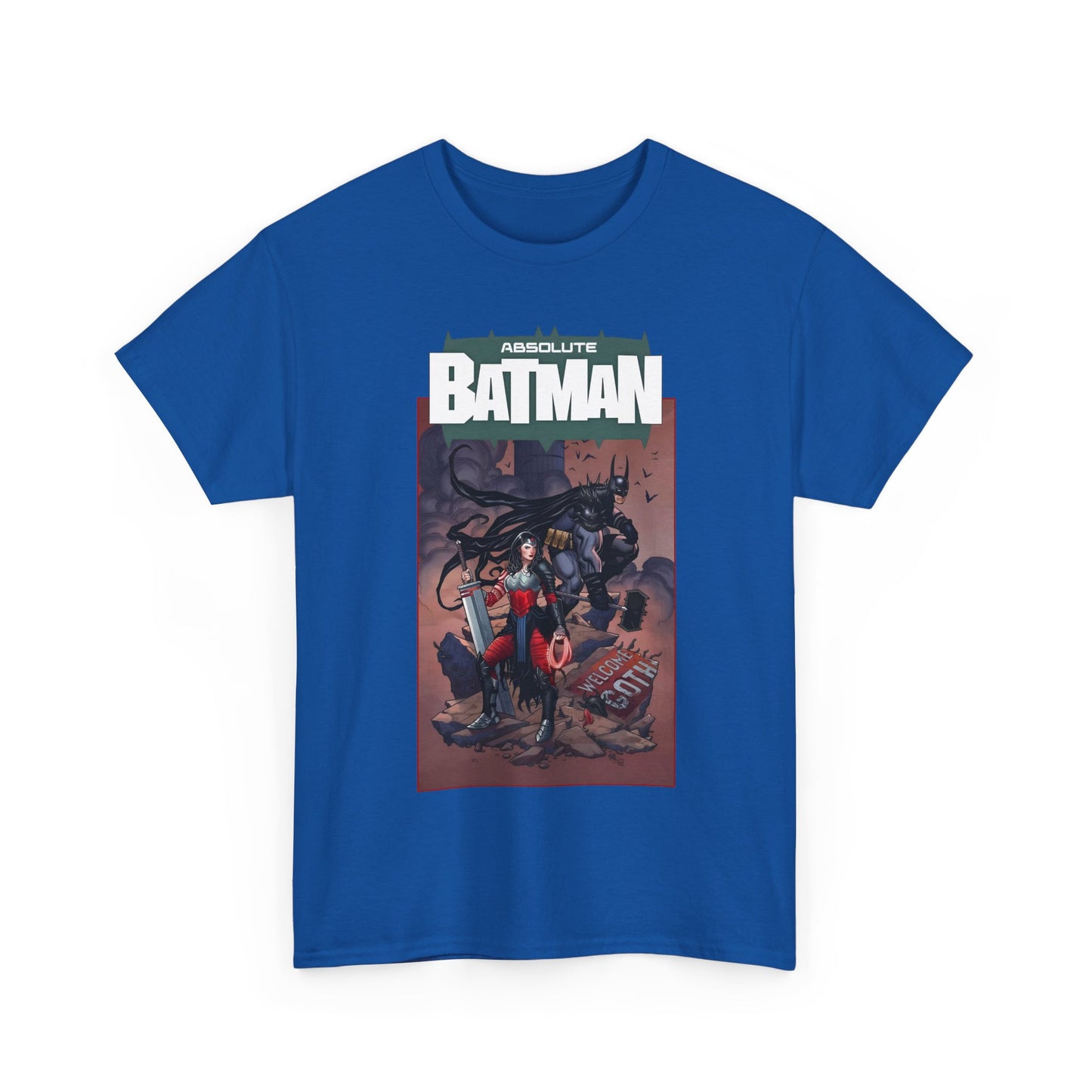 Absolute Batman & Absolute Wonder Woman T-Shirt - Frank Cho Art - DC Comics