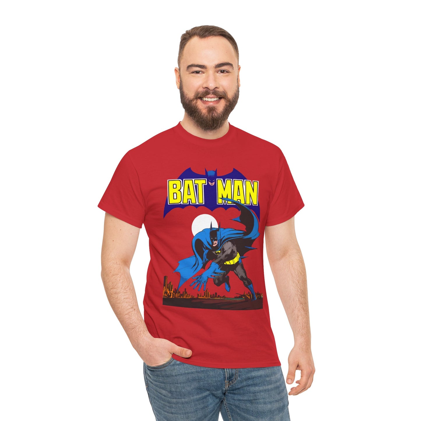 Batman Treasury Edition T-Shirt - Neal Adams Art - C-25 - Gotham City, Dark Knight Detective - DC Comics