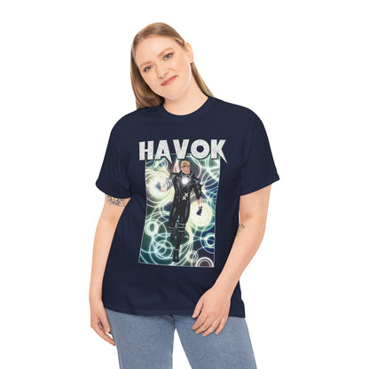 Havok T-Shirt - X-Men, X-Factor Member & Leader - Mutant Hero - Alex Summers, Brother to Scott Summers, Cyclops - Marvel Comics