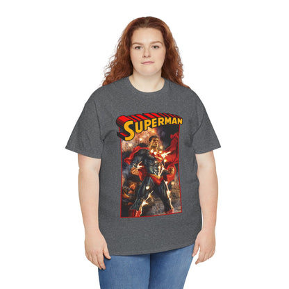 Superman T-Shirt - Lee Bermejo Art - Action Comics Variant Cover - Man of Steel, Metropolis - DC Comics