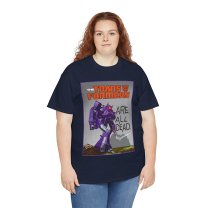 Transformers T-Shirt - "Are All Dead" - Marvel Comics