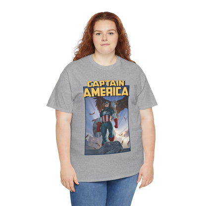 Captain America T-Shirt - Junggeun Yoon Art - Avengers Member - Marvel Comics