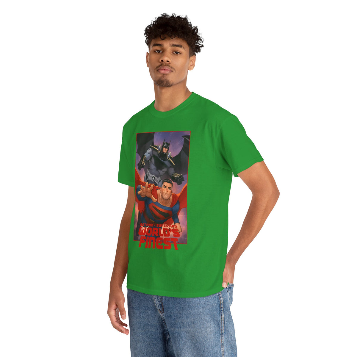 Batman Superman World's Finest T-Shirt - David Nakayama Art - Kingdom Come - DC Comics