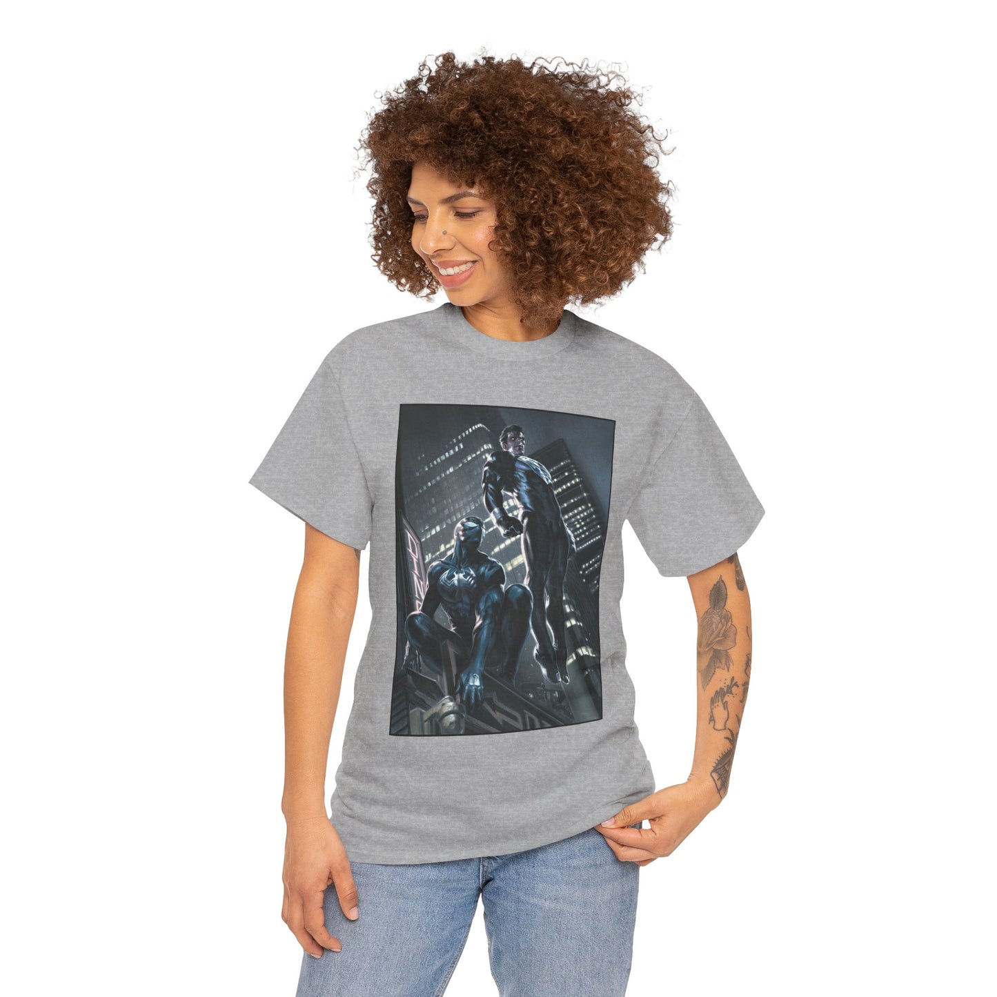 Superman/Amazing Spider-Man T-Shirt - Gabriele Dell'Otto Variant Art - DC/Marvel Comics