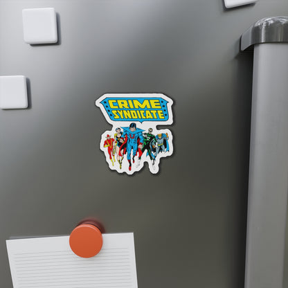 Crime Syndicate Die-Cut Magnet - Ultraman, Superwoman, Power Ring, Johnny Quick, Owlman - Earth 3 JLA Villains - Silver Age - DC Comics - 3", 4", 5", 6"