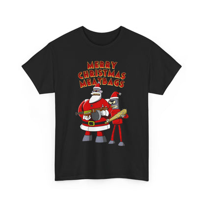Robot Santa Claus & Bender Futurama Christmas T-Shirt